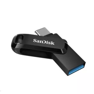 SanDisk Flash Disk 64GB Ultra Dual Drive Go, USB-C 3.2, Čierna