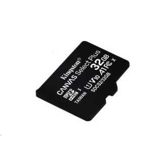 Kingston 32GB micSDHC Canvas Select Plus 100R A1 C10 - 1 ks Kingston 32GB micSDHC Canvas Select Plus 100R A1 C10 - 1 ks