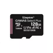 Kingston 128GB micSDXC Canvas Select Plus 100R A1 C10 - 1 ks