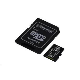 Kingston 512GB micSDXC Canvas Select Plus 100R A1 C10 Card + SD adaptér Kingston 512GB micSDXC Canvas Select Plus 100R A1 C10 Card + SD adaptér