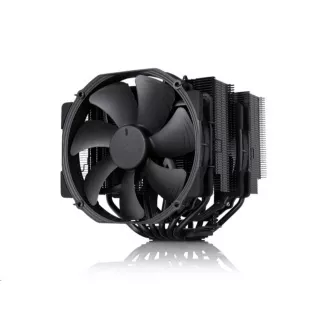 NOCTUA Chladič CPU NH-D15 chromax.black, 2x 140mm, LGA1851, AM5, čierna