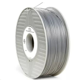 VERBATIM 3D Printer Filament PLA 1.75mm, 335m, 1kg silver/metal grey (55275)