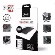 3mk hybridné sklo FlexibleGlass Max pre Apple iPhone X, čierna