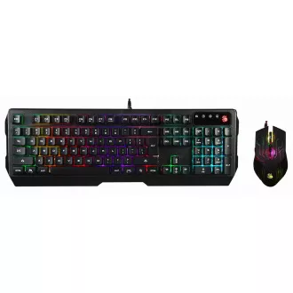 A4tech Bloody Q1300 herný set klávesnica s myšou, USB