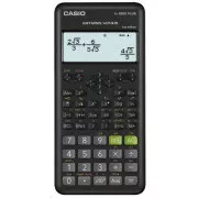 CASIO kalkulačka FX 82ES PLUS 2E, čierna, školská, desaťmiestna