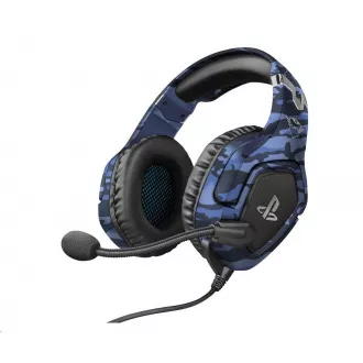 TRUST slúchadlá GXT 488 Forze-B PS4 Gaming Headset - Sony Licensed - blue