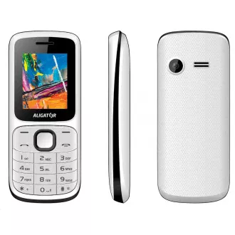 Aligator D210 Dual SIM, bielo-čierny