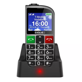 EVOLVEO EasyPhone FM, mobilný telefón pre seniorov s nabíjacím stojanom (strieborná farba) EVOLVEO EasyPhone FM, mobilný telefón pre seniorov s nabíjacím stojanom (strieborná farba)