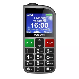 EVOLVEO EasyPhone FM, mobilný telefón pre seniorov s nabíjacím stojanom (strieborná farba) EVOLVEO EasyPhone FM, mobilný telefón pre seniorov s nabíjacím stojanom (strieborná farba)