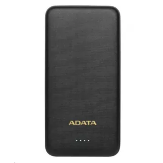 ADATA PowerBank AT10000 - externá batéria pre mobil/tablet 10000mAh, čierna ADATA PowerBank AT10000 - externá batéria pre mobil/tablet 10000mAh, čierna