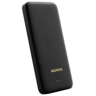 ADATA PowerBank AT10000 - externá batéria pre mobil/tablet 10000mAh, čierna ADATA PowerBank AT10000 - externá batéria pre mobil/tablet 10000mAh, čierna