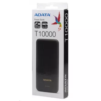 ADATA PowerBank AT10000 - externá batéria pre mobil/tablet 10000mAh, čierna