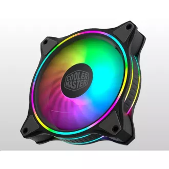 Cooler Master ventilátor MasterFan MF120 Halo 3in1, 3x120mm, ARGB, čierna