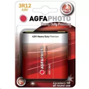 AgfaPhoto zinková batéria 4, 5V, blister 1ks