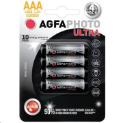 AgfaPhoto Ultra alkalická batéria LR03/AAA, 4ks