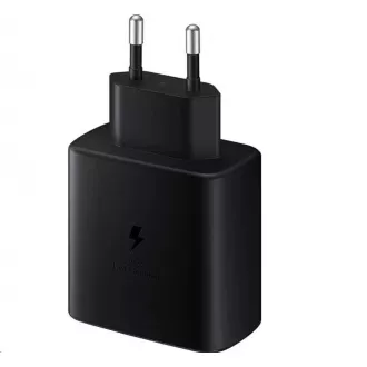 Samsung cestovná nabíjačka EP-TA845XBE, Quickcharge 45W, USB-C, čierna