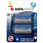 AgfaPhoto Power alkalická batéria LR20/D, blister 2ks