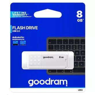 GOODRAM Flash Disk UME2 8GB USB 2.0 biela