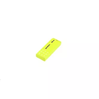 GOODRAM Flash Disk 64GB UME2, USB 2.0, žltá
