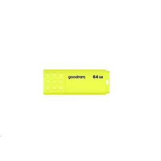 GOODRAM Flash Disk 64GB UME2, USB 2.0, žltá