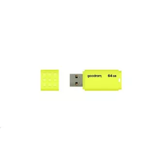 GOODRAM Flash Disk 64GB UME2, USB 2.0, žltá