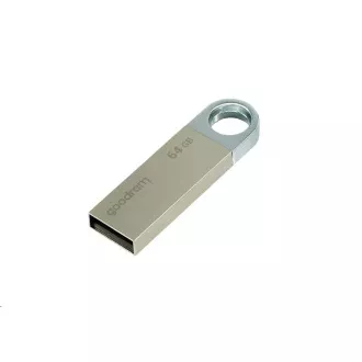 GOODRAM Flash Disk UUN2 64GB USB 2.0 strieborná