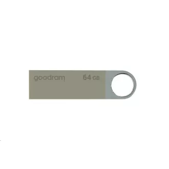 GOODRAM Flash Disk UUN2 64GB USB 2.0 strieborná