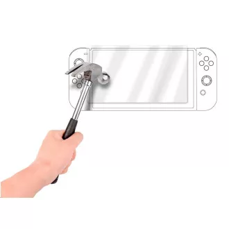 Ochranné sklo SWITCHTEMPGLASS pre Nintendo Switch