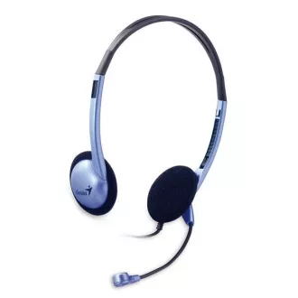 GENIUS slúchadlá s mikrofónom HS-02B, 3.5mm jack GENIUS slúchadlá s mikrofónom HS-02B, 3.5mm jack