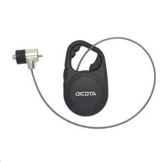 DICOTA Security Cable T-Lock Retractable, keyed, 3x7mm slot DICOTA Security Cable T-Lock Retractable, keyed, 3x7mm slot