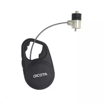 DICOTA Security Cable T-Lock Retractable, keyed, 3x7mm slot DICOTA Security Cable T-Lock Retractable, keyed, 3x7mm slot
