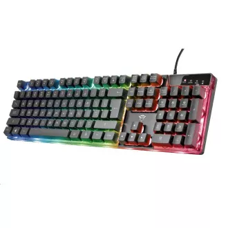 TRUST herná klávesnica GXT 835 Azor Illuminated Gaming Keyboard