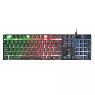 TRUST herná klávesnica GXT 835 Azor Illuminated Gaming Keyboard
