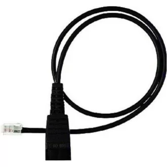Jabra kábel QD -> RJ9, rovný 0, 5 m Jabra kábel QD -> RJ9, rovný 0, 5 m