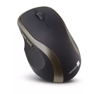 CONNECT IT Bezdrôtová laserová myš WM2200 (+ 2x AAA batéria zadarmo), čierna