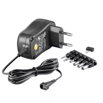 Goobay Univerzálny napájací adaptér 230V/3-12V jednosmerný 1000mA