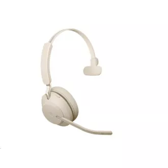 Jabra náhlavná súprava so stojanom Evolve2 65, Link 380c MS, mono, béžová - Rozbalené Jabra náhlavná súprava so stojanom Evolve2 65, Link 380c MS, mono, béžová - Rozbalené