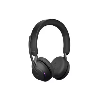 Jabra náhlavná súprava so stojanom Evolve2 65, Link 380c MS, stereo, čierna
