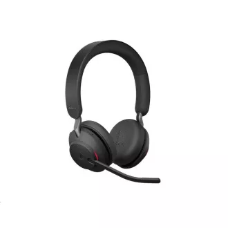 Jabra náhlavná súprava so stojanom Evolve2 65, Link 380c MS, stereo, čierna