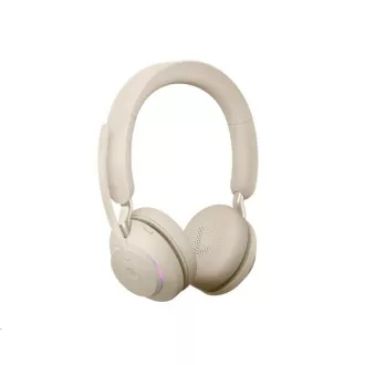 Jabra náhlavná súprava so stojanom Evolve2 65, Link 380a MS, stereo, béžová Jabra náhlavná súprava so stojanom Evolve2 65, Link 380a MS, stereo, béžová