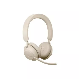 Jabra náhlavná súprava Evolve2 65, Link 380a MS, stereo, béžová Jabra náhlavná súprava Evolve2 65, Link 380a MS, stereo, béžová