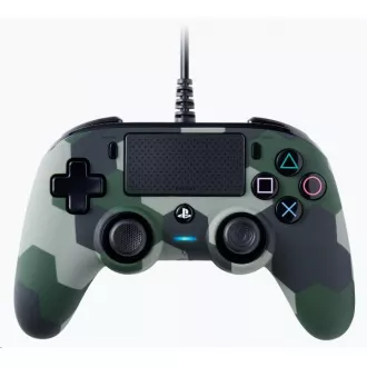 Nacon Wired Compact Controller - ovládač pre PlayStation 4 - camo