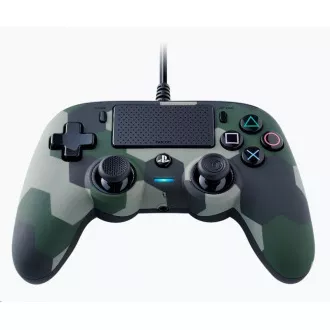 Nacon Wired Compact Controller - ovládač pre PlayStation 4 - camo
