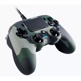 Nacon Wired Compact Controller - ovládač pre PlayStation 4 - camo