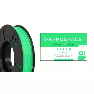 Film Panospace typ: PLA -- 1, 75mm, 1000 gram per roll - Zelená