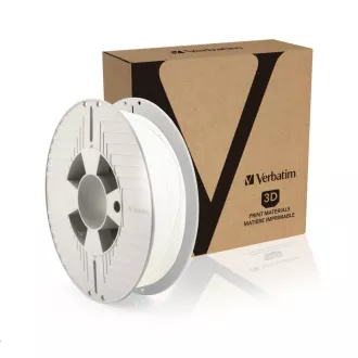 VERBATIM 3D Printer Filament TEFABLOC TPE 1, 75mm, 190m, 500g white VERBATIM 3D Printer Filament TEFABLOC TPE 1, 75mm, 190m, 500g white