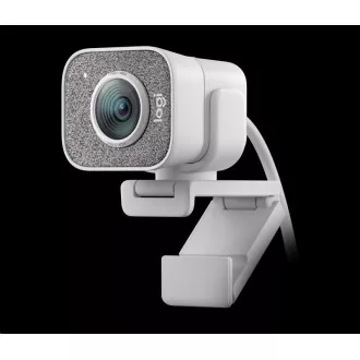 Logitech StreamCam C980 - Full HD kamera s USB-C pre live streaming and content creation, white