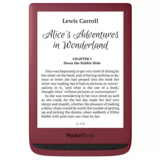 POCKETBOOK 628 Touch Lux 5 - Ruby Red POCKETBOOK 628 Touch Lux 5 - Ruby Red