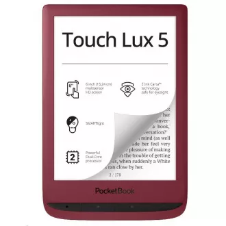 POCKETBOOK 628 Touch Lux 5 - Ruby Red POCKETBOOK 628 Touch Lux 5 - Ruby Red