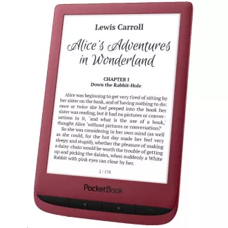 POCKETBOOK 628 Touch Lux 5 - Ruby Red POCKETBOOK 628 Touch Lux 5 - Ruby Red